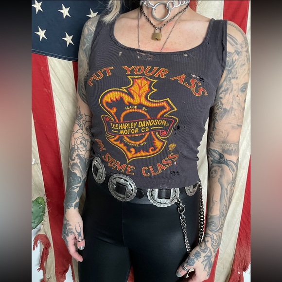 Vintage Harley Davidson Tank Top - Picture 3 of 5